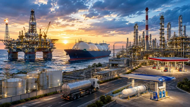 Oil, gas and industrial zones