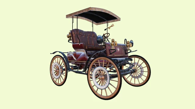 Retro Car 1887