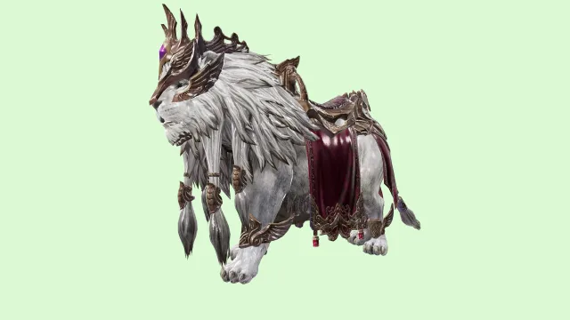 Mythical lion