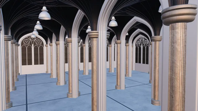 Column hall