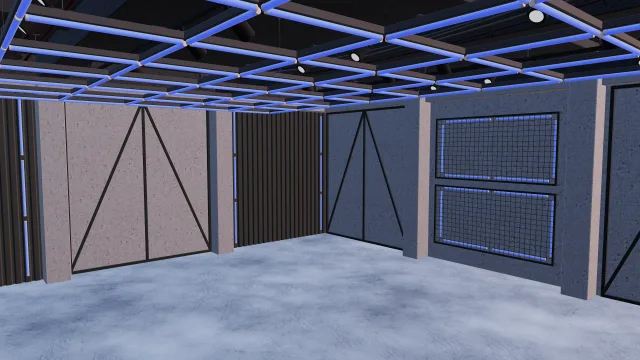 Neon room