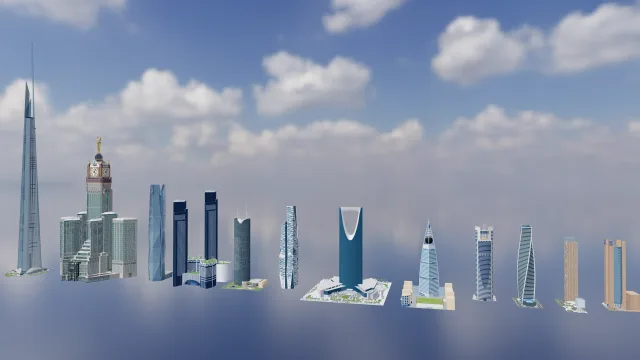 The tallest buildings in Saudi Arabia