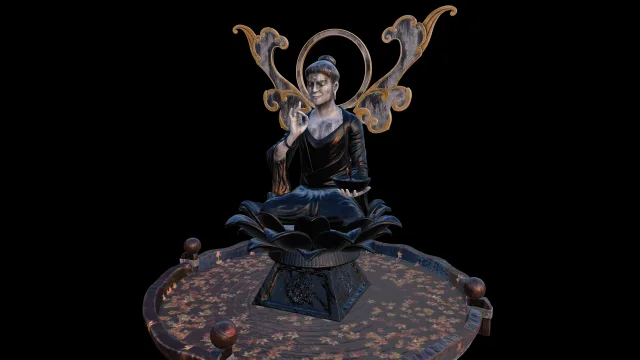 Floating Buddha