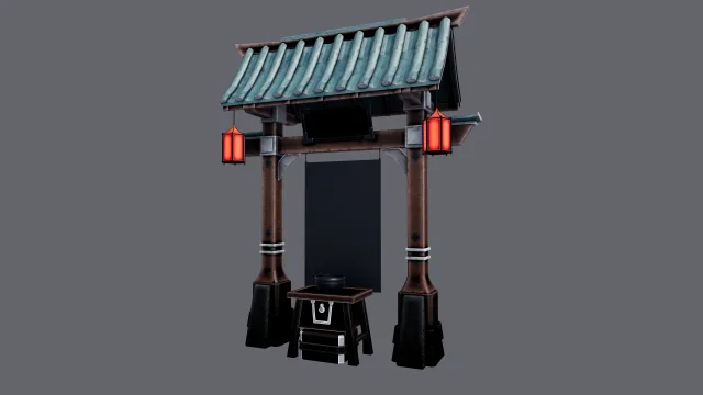 Japanese temple