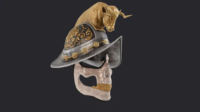 Conqueror's helmet