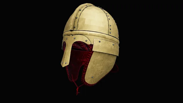 Late Roman rowing helmet