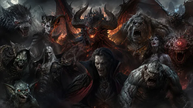 Creatures and monsters