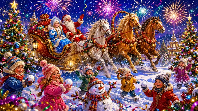 New Year and Christmas