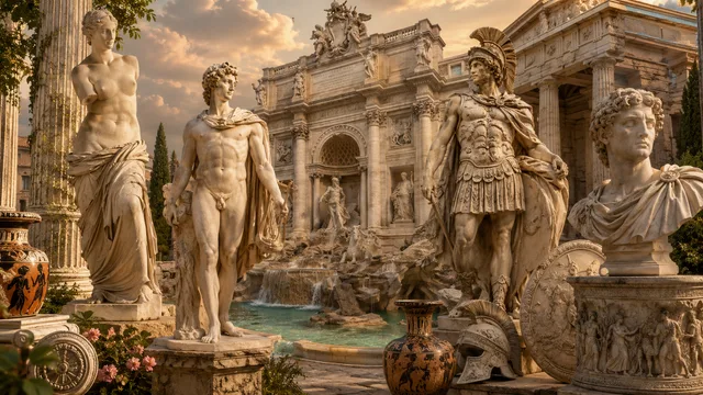 Sculptures and statues
