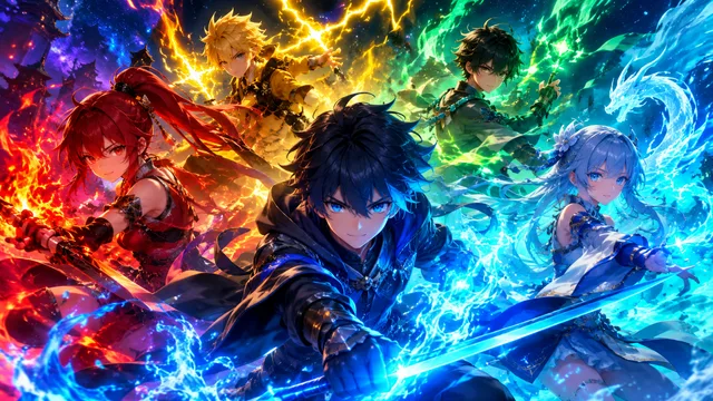 Anime characters
