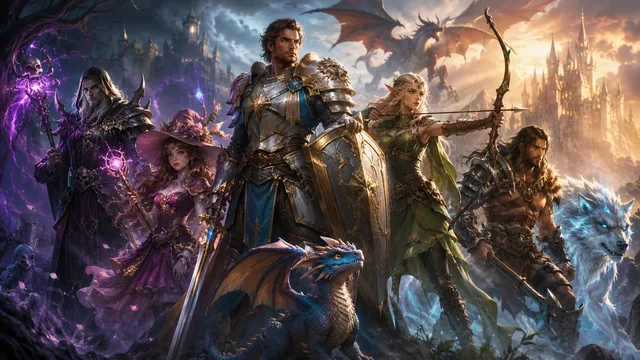 Fantasy characters