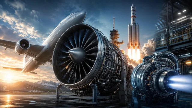 Aviation and rocket engines